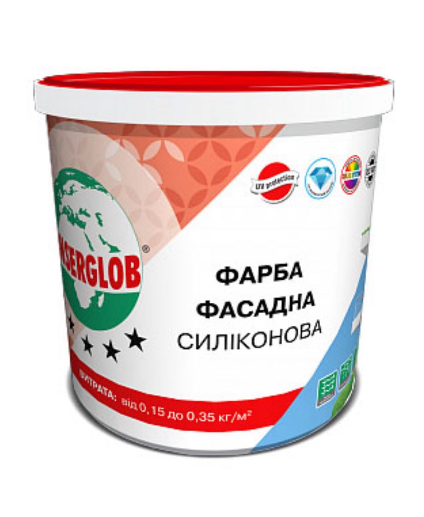 Фарба силіконова Anserglob, 7 кг.